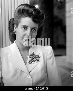 EVITA PERON (1919-1952) Première dame de l'Argentine en tant qu'épouse de Juan Peron. Banque D'Images