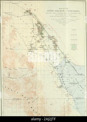 Documents d'approvisionnement en eau et d'Irrigation de l'United States Geological Survey . La CARTE DE LA RÉGION LNDIO. La Californie. r o MINISTÈRE DE L'INTÉRIEUR commission géologique des États-Unis GEORGE OTIS SMITH. DlRECTOK Kit-Supply 226 W à papier BYSULPHITE LA POLLUTION DE L'EAU DES DÉCHETS DE PÂTE UNE ÉTUDE DE MOYENS D'EARLE BERNARD PHELPS enquête faite au laboratoire de recherche et d'égouts sanitaires Stationof expérience l'Institut de Technologie du Massachusetts Banque D'Images