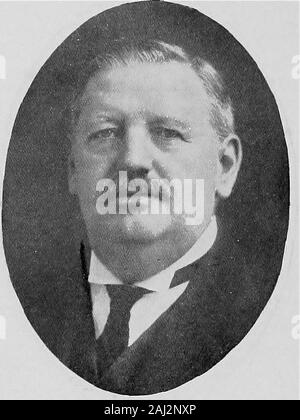 Empire state notables, 1914 . Électricien Nikola Tesla, inventeur et chercheur électriques, qui a découvert le champ magnétique tournant, etc. New York Empire State 496 Notablescapitalists, commerçants, etc.. CHAS. HERMAN Président STEINWAY pianos Steinway & Sons, Nouvelle Ville Yorlj Banque D'Images