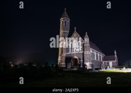 Église du Sacré-Cœur, l'Europe Irlande Donegal Dunlewey Banque D'Images