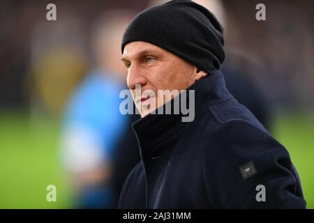 Derby, Derbyshire, Royaume-Uni ;. 2 Jan 2020. DERBY, ANGLETERRE - 2 janvier Gerhard Struber, Manager de Barnsley au cours de la Sky Bet Championship match entre Derby County et Barnsley au Derby Pride Park, le jeudi 2 janvier 2020. (Crédit : Jon Hobley | MI News) photographie peut uniquement être utilisé pour les journaux et/ou magazines fins éditoriales, licence requise pour l'usage commercial Crédit : MI News & Sport /Alamy Live News Banque D'Images