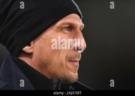 Derby, Derbyshire, Royaume-Uni ;. 2 Jan 2020. DERBY, ANGLETERRE - 2 janvier Gerhard Struber, Manager de Barnsley au cours de la Sky Bet Championship match entre Derby County et Barnsley au Derby Pride Park, le jeudi 2 janvier 2020. (Crédit : Jon Hobley | MI News) photographie peut uniquement être utilisé pour les journaux et/ou magazines fins éditoriales, licence requise pour l'usage commercial Crédit : MI News & Sport /Alamy Live News Banque D'Images