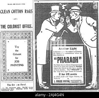 Daily Colonist (1900-03-28) . Fournitures.LECKliil ANNING JOHN, 632, rue Granville. Remarquez la boroby déchiré tlint w( ? Pour Bliiillnpply lioiird LIociihIiis CoiiiiiiIk de tho-sloncrs VIcLorhi^ pour tliclrnuctlnp Ville de à à bo luUl sur le l.itli jour juin, ISWO, pour une trnnHrcr lIcciiHi de llie ?maintenant détenues par nous de vendre de la PNNND fer gplrltous-œuvre enivrantes sur knownas locaux tbe le^ pltnate "Saloon Belmont n le cor*nerof Governmentand,rue Humboldt Victoria, frem nous-mêmes à Peter Wolf, ofVlctorhi. Daté ce 13to jour de mars. 1000. THOS. ,FLEWIN OHAS. FLEWIN, • . .JABVia LONOHURST. .Executo Banque D'Images