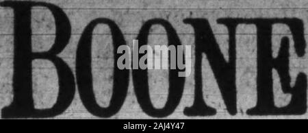 Boone County Recorder . &Lt ; prendre l'enregistreur. R. O. HUGHES, -arpenteur, riche en bois, - suis disposé à le faire, snd répondra à allcalls d'arpenter dans Boone et ad-oining comtés sur 20 ans ex-Perience comme arpenteur pratique* mm ?KiMliiYiMiite^ 4*-". tnni "m" ? » » » Il trille vous payer pour *d- |4 Ttrtiie dans votre entreprise, ce papier. Essayez-le. " ?"" ?* ?". Greffier du comté. MtABUIHlD 1876.  ? 1,50 $ Subsciption année. VOL. XXXIV. BURLINGTON, Vermont, le mercredi, Décembre 16, 1908. N° 9 SI VOUS WAfsFFTHEM Eatables Noël bon et frais à venir et en faire votre Headquarters-Leave vos paquets sa Banque D'Images