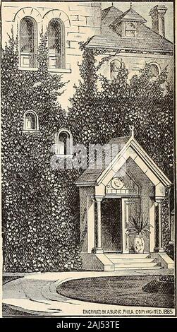 Horitucultural guide : printemps 1892 . BOSTON ivy. tikkets. sélection TURKEIVS BEIARD. (Xerophyllum AsphodeloidesJ entre les plantes vivaces nous n'avons rien qui attire beaucoup d'attention et d'excitesso beaucoup me demande que le queer mais belle plante ici représentés. Il s'agit d'perfectlyhardy, et toujours verte, ses feuilles étant longues, l'herbe-comme et gracieux. À partir d'un densetuft de ces lieu les minces tiges florales d'une hauteur d'environ trois pieds, portant une grande proximité de grappes de fleurs blanc crème. Comme beaucoup comme tenof ces tiges florales ont été produites par une seule usine en une saison.Il fleurit chaque année, jamais Banque D'Images