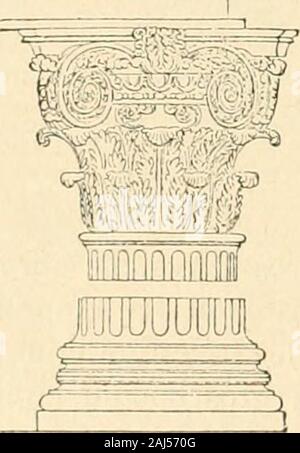 Revue de l'art chrétien . iiiiiili inninwiiij:pilK|||||i|||i]|&gt ;  %--UN^.h,;n|/i !ii Fig. 18. - Base dun pilastre à Montréal. piteau de lante. Au surplus, dans des basescarrées comme celles des piliers, les filets d'toreset desacuités are provided aux retours dangles désagréables, que les architectes dumoyen âge avaient le bon goût déviter. III. Xlc chapiteau. Chapitea pseîido corintJiieii2i-. - Le cha-piteau du moyen âge, comme la base, serattache à lantiquité étroitement par le plus. Fig, 19. - Chapiteau romain composite. s'entend de ses types, celui qui un faitécole, et perduré à travers de aucune Banque D'Images