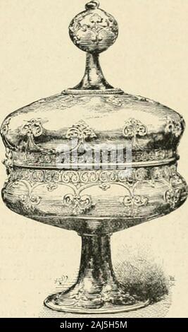 Revue de l'art chrétien . Nous, de réaliser1 idéal dun inventaire tel que nous pouvons leconcevoir : rédigé avec érudition, also completque possible, illustré dun bon nombre de figures, 1. 1890. bien imprimé, très commode comme formatj etenfin accessible à toutes les bourses. Nos lecteurs pourront avoir quelque idée delouvrage, quand ils sauront quil comprend 416numéros divisés comme il suit : tapisseries, étoffesanciennes, exposera, sculpture, orfèvrerie, émail-gelu vlaºin, peintures, monnaies, médailles et sceaux, manuscrits, imprimés et objets divers, la scé- presquetous comprenant les titres eux-mêmes de Banque D'Images