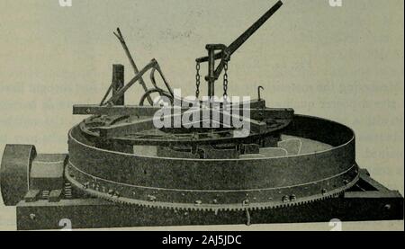 Un traité sur le béton, lisse et renforcée : les matériaux, la construction, et de la conception de béton et béton armé ; 2e éd. . Fig. 83.-mélangeur à rotor. (Voir p. 258.). Fig. 8a.-^ renouvelable Paii Mixer. (.Voir p. 2s8.) mélange de béton et d'un ciment 261 pelletage, la taille de la pelle d'être disposés de manière que whenall ont travaillé ensemble les proportions adéquates ont été introduits. Le twogangs changé off toutes les demi-heures. Banque D'Images