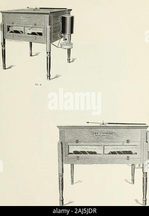 Troisième catalogue annuel de l'incubateur à CO . phers monogrammes. Ces thermomètres areall deux ans de tubes, ont été choisis et afterlong tests sévères, et sont les meilleurs jamais le putupon marché par tout fabricant d'incubateur INCU-bators. Ils sont soumis à plusieurs tests beforebeing envoyés. THK 46 MONOGRAMMES INCUBATOR COMPANY. N° 3. Les monogrammes INCUBATOR COMPANY Banque D'Images