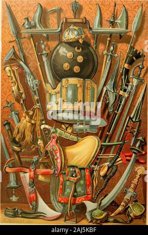 Ridpath's histoire du monde ; d'être un compte de l'origine ethnique, les biens immobiliers, les primitives des migrations anciennes, des conditions sociales et de présenter les principales familles de promesse d'hommes .. . BOSTON UNIVERSITY COLLEGE OF LIBERAL ARTS BIBLIOTHÈQUE Coovri-hted par les frères Jones Co Pub 1893. Flm plaque.. ARYAN ART DE L'EST TRAVAIL. Dessins Indican. Banque D'Images