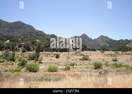 Malibu Creek State Park, Californie, mis en purée Banque D'Images