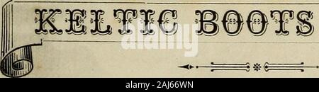 Le livre de l'année d'Arbroath et Fairport almanac : annuaire pour Arbroath, Carnoustie, Friockheim et districts environnants .. . KelticBoots SJllHUEIi FAIliaiEJITHEH flDanufacturer B, d©0TS & SH01. Banque D'Images