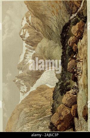La Norvège et ses glaciers, s'est rendue en 1851 : suivie de journaux de excursions dans les hautes Alpes de Dauphné, Berne et la Savoie . D13 o zo DQ u.O £ o&Lt ;  J o NORWAYAND SES GLACIERS visité en 1851 ; SUIVI DE JOURNAUX DE EXCURSIONSIN LES HAUTES ALPES DE DAUPHINE, DE BERNE, ET LA SAVOIE. Par JAMES D. FORBES, D.C.L., F.R.S., Sec. L.r. Ed. Membre correspondant de l'OP L'INSTITUT DE FRANCE,ET D'autres académies ; et professeur de philosophie naturelle À L'UNIVERSITÉ D'ÉDIMBOURG. Édimbourg : ADAM ET CHARLES NOIR. MPCCCLIU. EDINBURGH : IMPRIMÉ PAR R. et R. Cl.ARCHE. La remontée au professeur LANGBERG, DE L'UNIVERSITÉ DE Banque D'Images