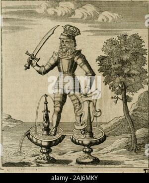 Avrevm vellvs, oder, Guldin Schatz und der darinnen Kunst-Kammer fürnemisten : aller, fürtreffenlichsten ausserlesenesten herrlichisten, bewehrtesten, und Bücher und Schrifften Auctorum, aufs gar dem uberblibnen uralten der Schatz, verborgnen hinderhaltenen Reliquien Monumenten, und der Aegyptiorum, Arabum, Chaldaeorum Assyriorum Königen und & Weysen . 170 Spleridor Solls.  %Mt.. TRA- Banque D'Images