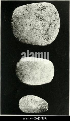 Les recherches archéologiques sur l'île de La Plata, de l'Équateur . Banque D'Images