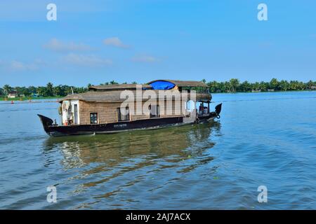 Backwaters du Kerala Banque D'Images