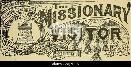 Missionnaire, visiteur, le (1907) . John Caruso et femme-Premier prédicateur italien dans l'Église des Frères. OnEaster 1905 élus, à Brooklyn, New York.. Tome IX, NOVEMBRE 1907 N° 11, 1907 L'ACTION DE GRÂCE PAR L'ÉDITEUR LE CADEAU. Élevés dans des foyers chrétiens et havingheard le nom de Jésus de la pa-de-Genou de petite enfance, la respiration noother atmosphère qu'un reconnus comme Christs,il est si facile de sous-estimer le précieux-ness du don du Seigneur Jésus Christto chacun de nous. Cependant aucun areso isolées de péché et de ses ravages ne peut porter à l'esprit de manièreà la maison ofunbelief, avec ses nombreux assister à Banque D'Images