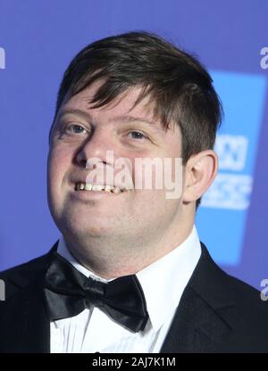 Palm Springs, CA. 2 Jan, 2020. Zack, Gottsagen au 2020 Palm Springs International Film Festival Awards Gala le 2 janvier 2020 au Palm Springs Convention Center de Palm Springs en Californie. Credit : Faye Sadou/media/Alamy Punch Live News Banque D'Images