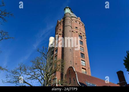 Wohnhaus, ehemaliger Wasserturm, Akazienallee, Westend, Charlottenburg, Berlin, Deutschland Banque D'Images