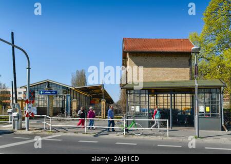 S-Bahnhof, Bahnhofstraße, Lichtenrade, Tempelhof-Schöneberg, Berlin, Deutschland Banque D'Images