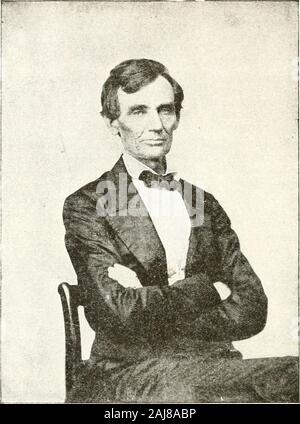 L'histoire et la vie de Lincoln ; une biographie composé de cinq cents histoires vraies racontées par Abraham Lincoln et ses amis . e Présidence l'ouverture de l'année i860 Nom freelymentioned Lincolns trouvé M. dans le cadre de la nomination républicaine pour thePresidency. Pour être classé avec Seward, Chase, McLean et othercelebrities a suffi à stimuler toute la fierté des avocats de l'Illinois ; butin Lincolns cas, s'il avait un tel effet qu'il était plus intelligent qu'il inconcealing. Maintenant et puis, certains ami ardent, un éditeur, par exemple, irait à son nom jusqu'à la tête de mât, mais dans tous les caseshe découragé la tentative Banque D'Images