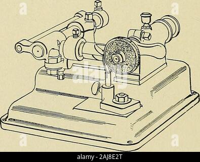 Trempe, trempe, recuit et forger de l'acier ; un traité sur le traitement pratique et de travail de l'acier de qualité élevée et faible .. . FIG. Je PORTE-OUTIL DIAMANT POUR WHKEL. redresse-meule a une capacité suffisante pour toutes les tailles et variétés ordinaires de mill-ing-pièce, tandis que sa compacité et faible coût rendre itpracticable d'avoir plusieurs réparties autour de dans les environs de. FIG. 181.-meulage d'une Hollow Mill. Chaque groupe de machines de fraisage, où ils s'avèrent une valuableaddition à l'usine et bientôt payer pour eux-mêmes dans l'économie de temps. La machine est bien faite, et tout au long de ce straighto Banque D'Images