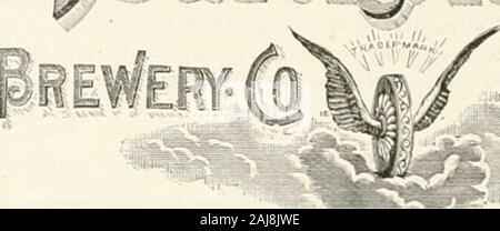 Vin du Pacifique et de l'esprit examen . j'^ ^^ilFtJIUilJiil^j !. j ?0- jrtllK Ville de Rochester, avec son abondance de l'eau et de son niugnificent^clo -1 la proximité de l'orge et les produciuE distrifts liop du conntry affordsunsurpassed fuciiitits. pour la production de ces liealthgivins asbrewed la bière et acceptables par ItKKWKRY^ * BaRTHOLOMAY CO , Rochester. N Y. Bartholoniays ? Incontestablement Standard fine est la plus pure ami meilleure bière au nuirkei andIbe, Knickerbocker, brassé de l'Ir.(fhs x. WILLIAM WOLFF 4, CO., côte du Pacifique, les agents. 327-329, rue du marché. San Francisco. Cal. Banque D'Images