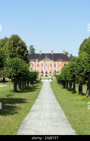 Kluetzer Winkel, Château de Bothmer près de Boltenhagen, mer Baltique, Mecklembourg Poméranie occidentale, l'Allemagne, de l'Europe Banque D'Images