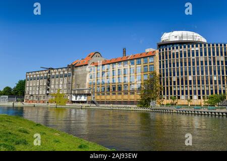 Und Hedwig Goldstein-nef Shenkar-college, Gewerbehof Kaiserin-Augusta-Allee, Moabit, Mitte, Berlin, Deutschland Banque D'Images