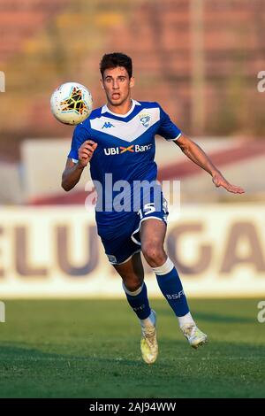 Mantoue, Italie. 10 août, 2019 : Andrea Cistana de Brescia Calcio en action lors de la pré-saison match amical entre Brescia et Real Valladolid CF. Brescia 2-1 sur le Real Valladolid CF. Credit : Nicolò Campo/Alamy Live News Banque D'Images