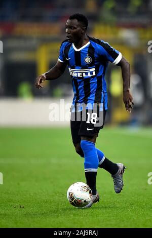 Milan, Italie. 21 Septembre, 2019 : Kwadwo Asamoah de l'Internazionale FC en action au cours de la série d'un match de football entre l'AC Milan et le FC Internazionale. Internazionale FC a gagné 2-0 sur l'AC Milan. Credit : Nicolò Campo/Alamy Live News Banque D'Images