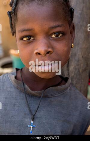 Tenkodogo girl, Burkina Faso Banque D'Images