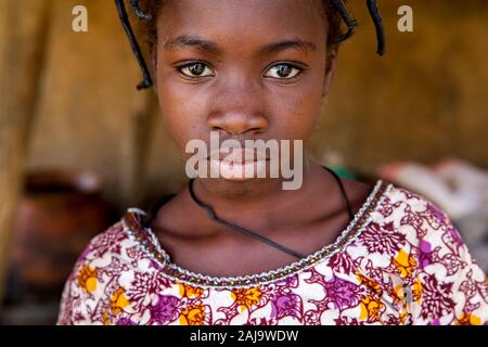 Tenkodogo girl, Burkina Faso Banque D'Images