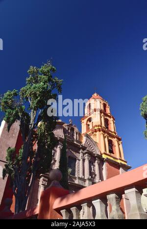 Templo del Oratorio de San Felipe Neri, San Miguel de Allende, Mexique. Banque D'Images