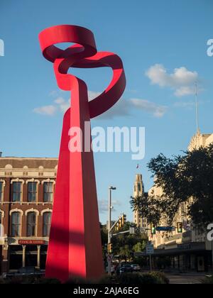 Flambeau de l'amitié ; San Antonio Texas Banque D'Images