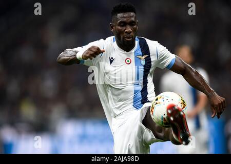 Milan, Italie. 25 Septembre, 2019 : Bastos de SS Lazio en action au cours de la série d'un match de football entre le FC Internazionale et SS Lazio. Internazionale FC a gagné 1-0 sur SS Lazio. Credit : Nicolò Campo/Alamy Live News Banque D'Images