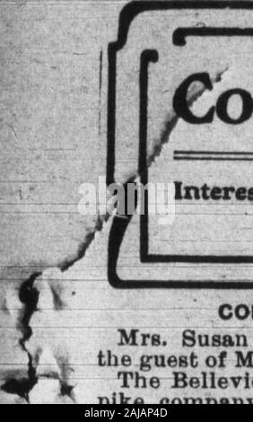 Boone County Recorder . Établir DK 1876, J ? 1,50 $ abonnement année.  ? Essayez ll ?• la larme. VOL. XXXIII. BURLINGTON, Vermont, le mercredi, 26 août, 1908. No 45. Banque D'Images