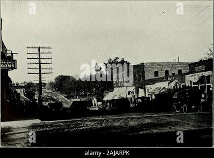 Histoire de Richardson Comté, Nebraska : sa population, les industries et les institutions . Secondaire à l'ItUI.O.. Scène de rue À RULO. Banque D'Images