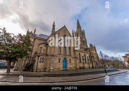 La Sainte Trinité de l'église de garnison à Windsor, en Angleterre. Banque D'Images