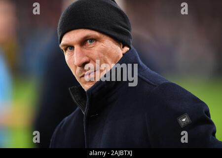 DERBY, ANGLETERRE - 2 janvier Gerhard Struber, Manager de Barnsley au cours de la Sky Bet Championship match entre Derby County et Barnsley au Derby Pride Park, le jeudi 2 janvier 2020. (Crédit : Jon Hobley | MI News) photographie peut uniquement être utilisé pour les journaux et/ou magazines fins éditoriales, licence requise pour l'usage commercial Crédit : MI News & Sport /Alamy Live News Banque D'Images