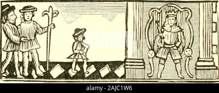 Chap-livres de la dix-huitième siècle . d scowerd dans un arbre,et comme elle scratchd avec ses griffes. Il cryd out. Pauvre de moi !il a posé sa main sur son épée, et tenait à travers le monde;Et il et par crainte de tomber roard, Le Chat Botté de même cryd out Mew.C'était une triste et sanglante lutte entre le Chat et il;Puss valud pas cette noble chevalier, mais lui scratchd amèrement. Il a été emmené à la maison, mais ses blessures étaient trop mauvais, et il est mort,et a été reprise à Fairy Land, et n'est pas onearth jusqu'Thunstons ( ?) règne. La troisième partie s'ouvre avec la reine des Fées de la terre againdispatching à Tom, et aussi, comme avant Banque D'Images