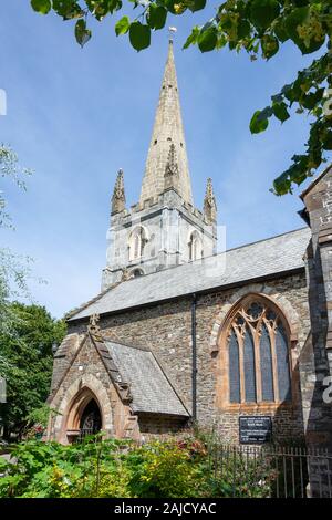 L'église paroissiale de St Michel, la rue des veaux, Great Torrington, Devon, Angleterre, Royaume-Uni Banque D'Images