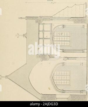 Exemples de l'architecture gothique : sélectionnées à partir de divers édifices antient en Angleterre, composé de plans, élévations, coupes, et des parties en général .. Accompagné de comptes historiques et descriptives . ^  ^. Banque D'Images