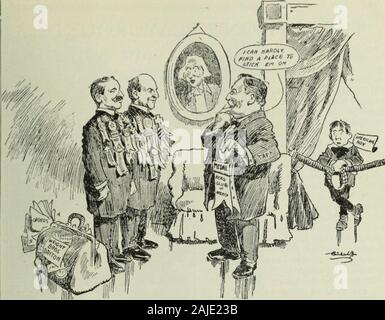 Examen des évaluations et de travail du monde . De plus en plus la part du cadran commence à pointer vers la prospérité pour l'Oncle Sam. À partir de la Traveler (Boston). Le SOWEU. (L'esprit du vieux Xew solide Angleterre est ranimé ?avec de nouvelles entreprises industrielles.) à partir de l'Herald (Boston). Certaines des récentes caricatures. 43. •• KATHKlt GKK, I D WItlGHT ; iil que BK PRKSIDENT. Les jeunes ambitieux Nord profère un sentiment de mots à propos des récents événements. À partir de mosaïque Leader (Cleveland). Banque D'Images