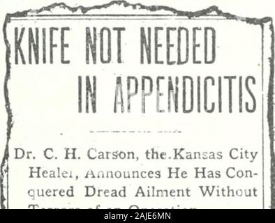 Nostrums et charlatans ; articles sur la nostrum mal et de charlatanisme réimprimé, avec des ajouts et des modifications, de la revue Journal of the American Medical Association . étapes adéquates tosee si nous allons être disposés de façon à s'excuser après une legaldecree a été obtenu. Le journal n'a aucun désir de faire n'importe quel homme ail injustice;il est tout aussi étrangère à toute intention de s'adonner à bragga-docio ou bluffj néanmoins, après avoir examiné le questionfrom tous les angles et l'œil fixé uniquement sur les principes d'ofjustice l'individu et l'illumination du public.Il est contraint de faire ce qui suit Banque D'Images