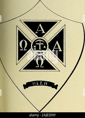 Débris de Purdue . Tau Alpha Omega. Fondée à Virginia Military Institute, 1865. Organe officiel-Alpha Tau Omega Palm. Les couleurs bleu ciel et l'or. Fleur de thé blanc-rose. OMICRON GAMMA INDIANA CHAPITRE. Créé le 25 novembre 1904. Frater dans d'Urbe.O. P. M. Goss. Dans Facultae Fraters. Dr W. K. Hatt.F. L. Warner. 1906.Chas. K. Park.Arthur J. Haltom. 1907.E. II. ECothe.R. J. Magill. H, L. Janney.L. N. Daniels.F. J. Meldram.1908. Frank Goss. C. W. Maliphant Fratres dans Universitate. G. P. Torrence.R. B. Laycock.D. R. Lindley.ch. M. McDonald.L. C. Smith. 1909. R. E. SCOTT.R. J. Neikirk. C. R. Hunsicker m. D. Banque D'Images