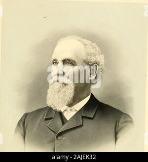 Maisons historiques et généalogiques et les institutions et les mémoires personnels de comté de Berkshire, Massachusetts . isée 20 Juin, 1818, 12 diedDecember, 1889. Il épouse Mary C. Jenkins, né à Hudson, New York, le 31 juillet 1820, est décédé le 22 août 1889, fille d'Edwardand Sarah Jenkins. Lui et son épouse ont été admis à l'église en1843. 1^^ vivaient dans la vieille homestead sur East street, qui a été torndown depuis sa mort. Il avait plusieurs enfants, dont l'une était AgnesPomeroy, qui épousa le général William Francis Bartlett, et Agnès theirdaughter devint la femme de Henry A. Francis. (Voir le croquis ofH. A. F Banque D'Images