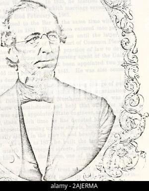 Cleveland, passé et présent ; son représentant les hommes : . Banque D'Images