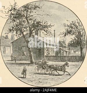 La vie de Benjamin Harrison et Levi Morton P . Un homme Butsuch ne cesse d'améliorer l'Ikhus de sa vie ; et l'avocat qui rentre de Washington, après six ans de travail ofsuccessful au Sénat des États-Unis, a été supe-vant à l'avocat qui avait pris sa place il y a six yearsbefore. Il a prcjfited par son expérience à chaque étape.Sa capacité et de tact qu'un avocat avait été bien testedin le Sénat, et était venu de grandir chaque procès.Sa connaissance du droit national et international a été greatlyincreased, comme c'était aussi sa connaissance de l'ONU et les hommes.Mais alors qu'il avait soug Banque D'Images