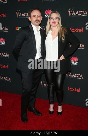 West Hollywood, CA. 3 janvier, 2020. Charles Williams, à la 9e édition de l'Académie australienne des arts (Cinéma et télévision) AACTA International Awards le 3 janvier 2020 au SkyBar du Mondrian dans West Hollywood en Californie. Credit : Faye Sadou/media/Alamy Punch Live News Banque D'Images